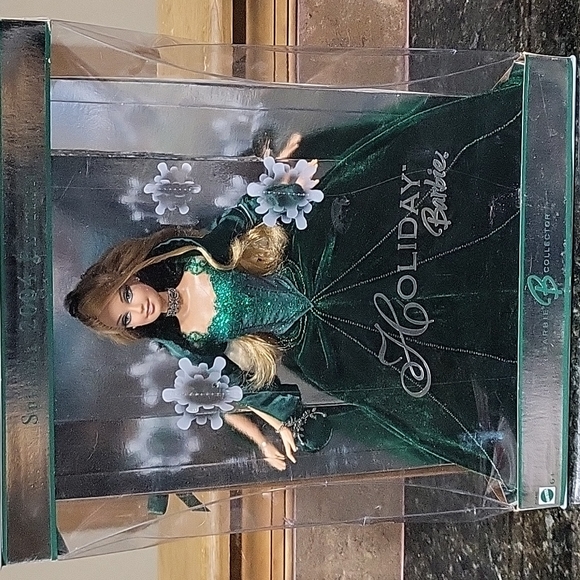 Mattel Other - Holiday 2004 Barbie Doll Special Edition Blonde Hair Green Dress BRAND NEW